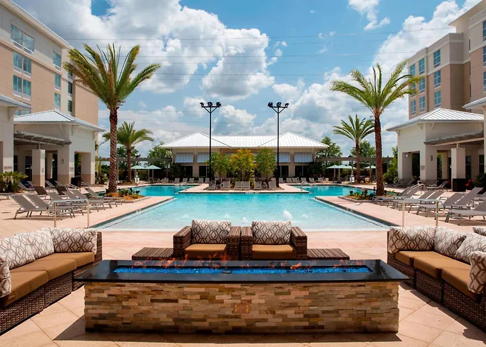 Springhill Suites By Marriott Orlando At Flamingo Crossings Town Center-Western Entrance